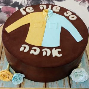 עוגת שוקולד מעוצבת