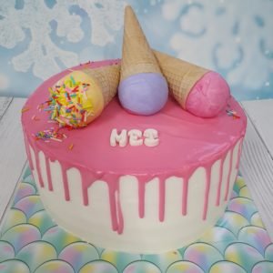 עוגה לילדים גלידה