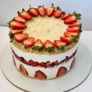 עוגת גבינה פירורים