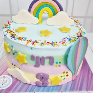 עוגת קשת בענן