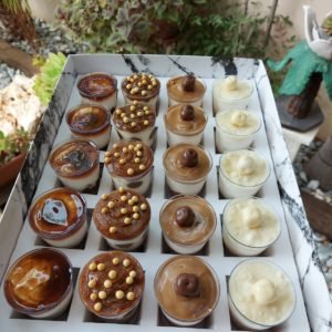 מארז קינוחי כוסות