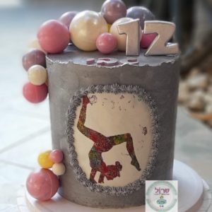 עוגת מתעמלת אומנותית