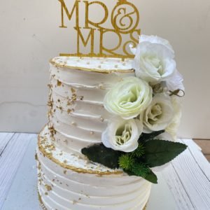 עוגת חתונה 2 קומות