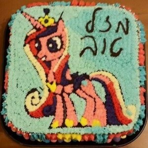 עוגת גן חד קרן