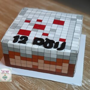 עוגת מיינקראפט