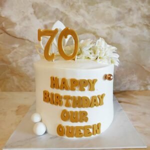 עוגה בעיצוב קלאסי