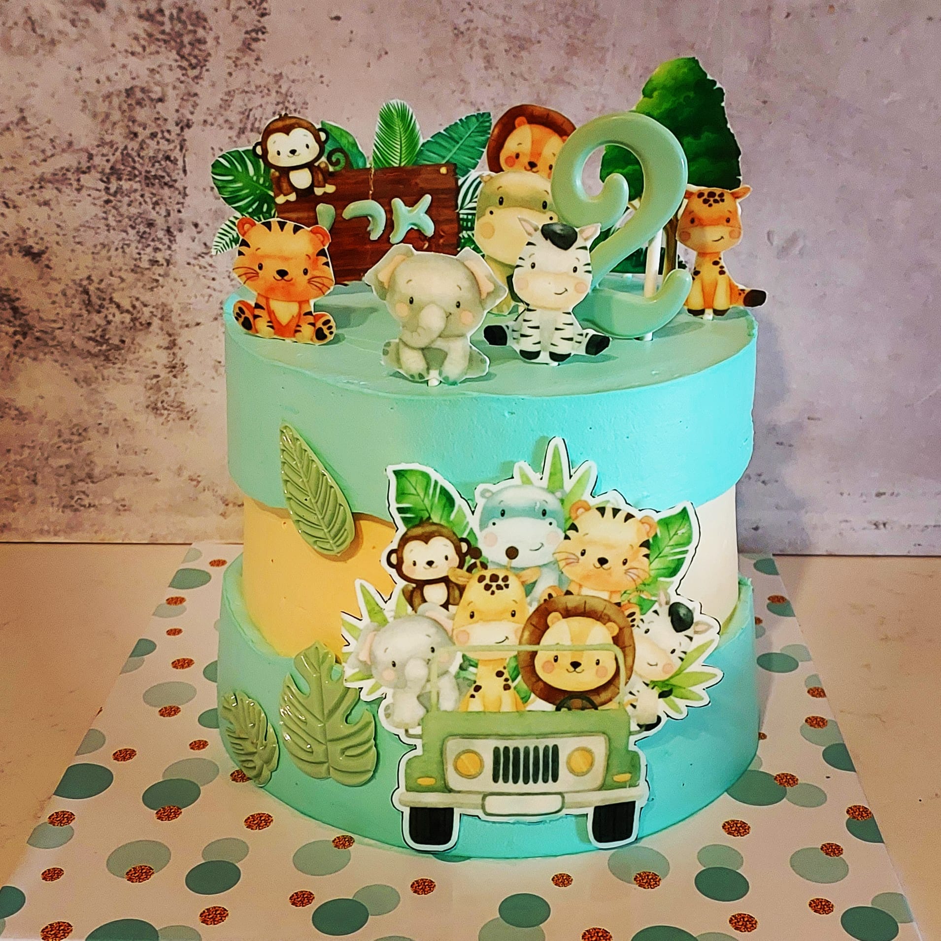 עוגת גן חיות