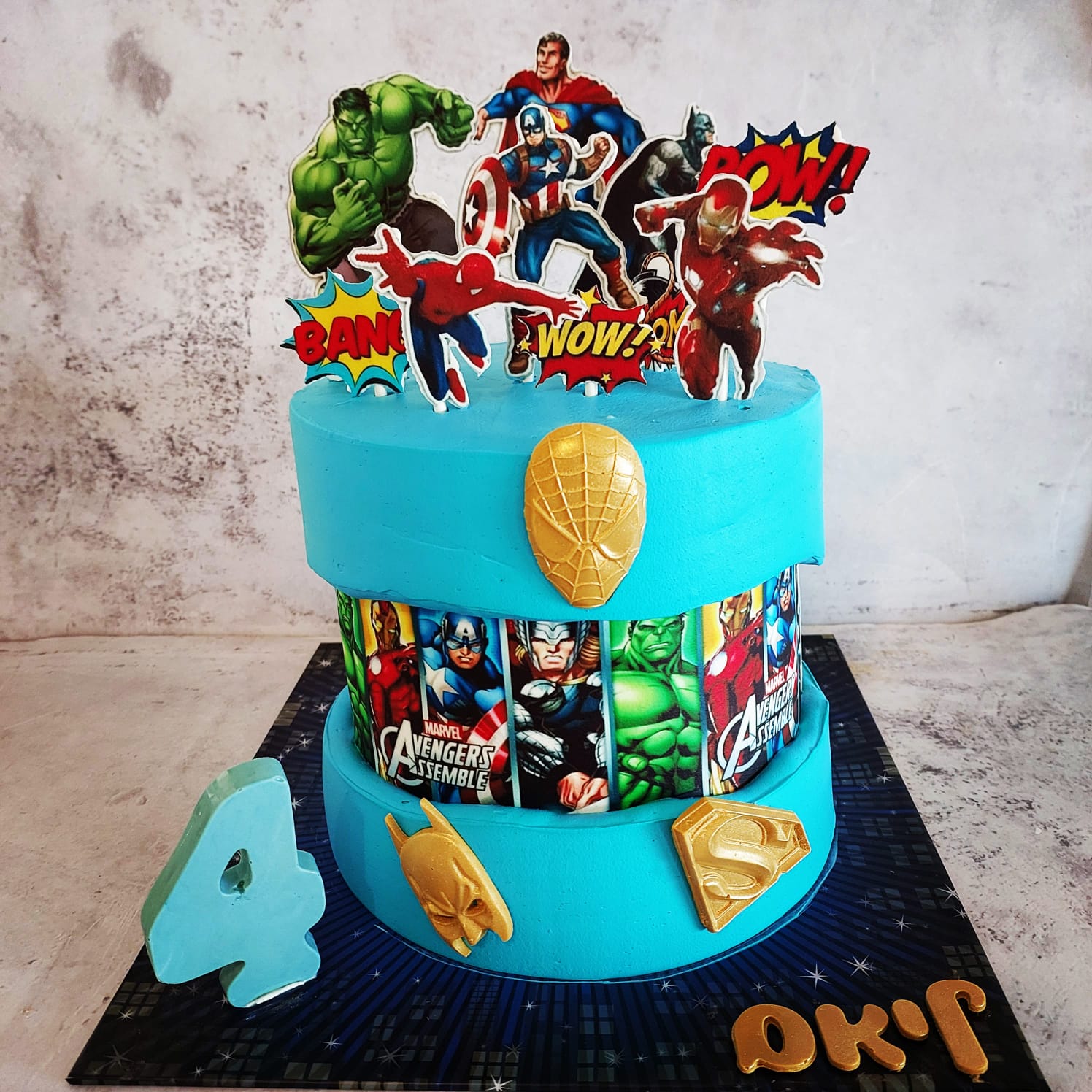 עוגת גיבורי על מארוול