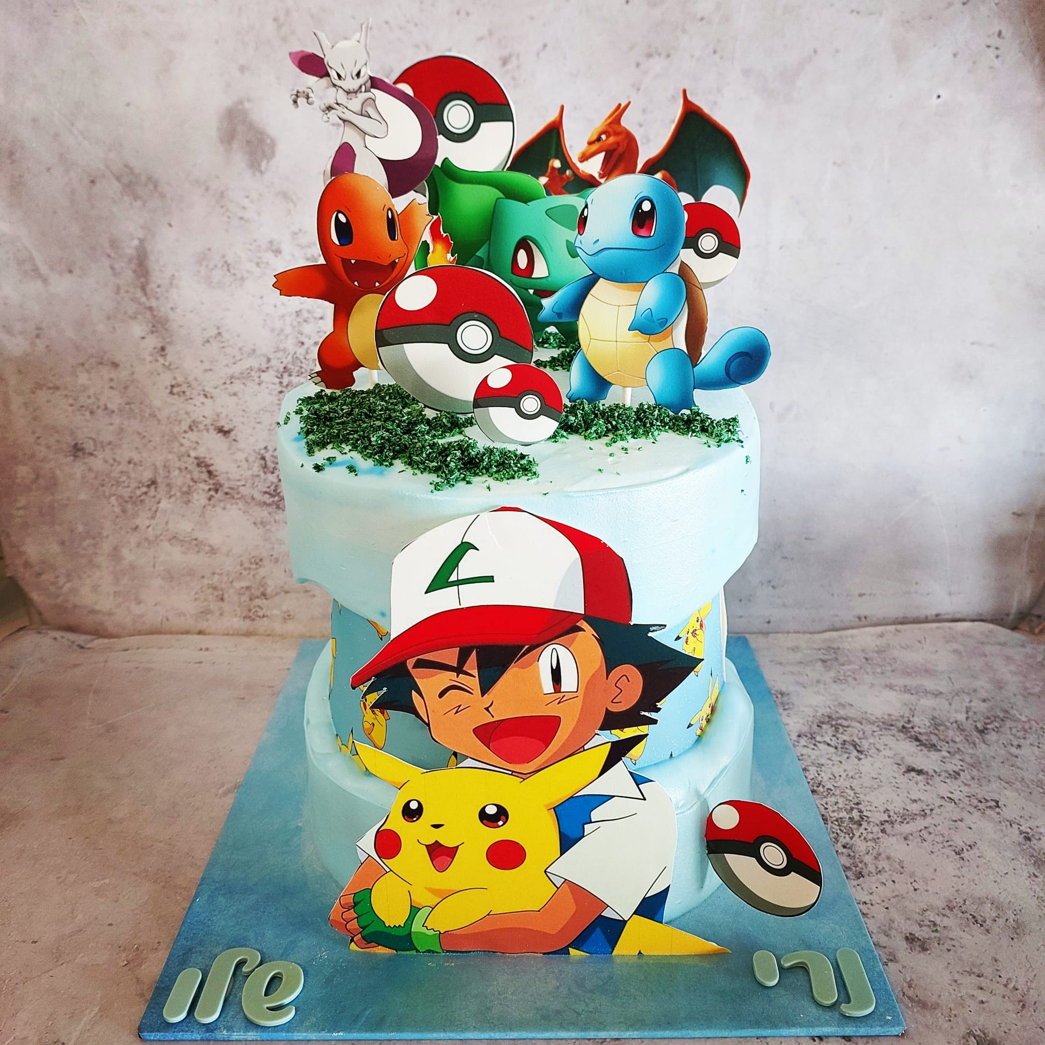 עוגת פוקימון פיקאצ'ו